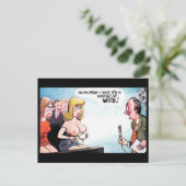 古い漫画はがき ポストカード (スタンド正面)