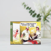 古い漫画はがき ポストカード (スタンド正面)