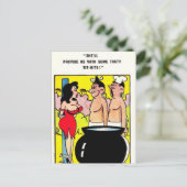 古い漫画はがき ポストカード (スタンド正面)