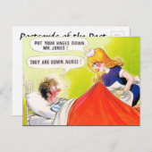 古い漫画はがき ポストカード (正面/裏面)