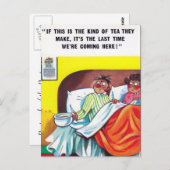 古い漫画はがき ポストカード (正面/裏面)