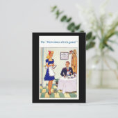 古い漫画はがき – A Little Game ポストカード (スタンド正面)