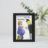 古い漫画はがき – Knickers ! ポストカード (スタンド正面)