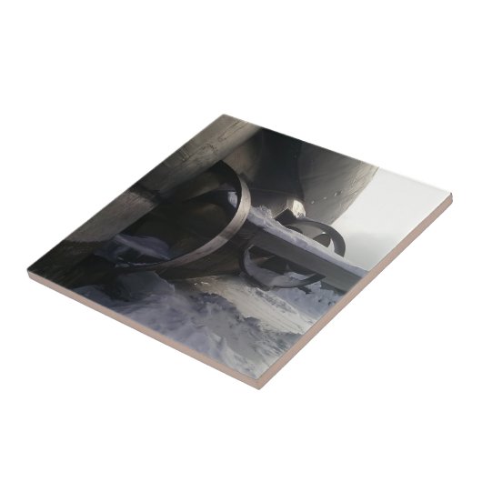 古い潜水艦 タイル (側面)