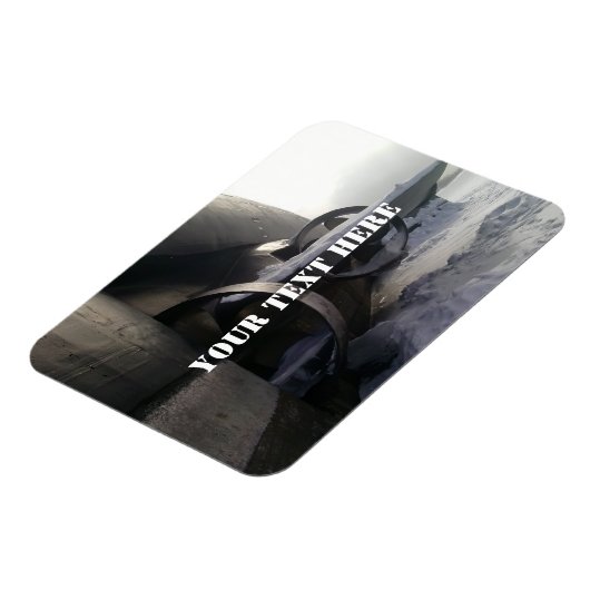 古い潜水艦 マグネット (左側)