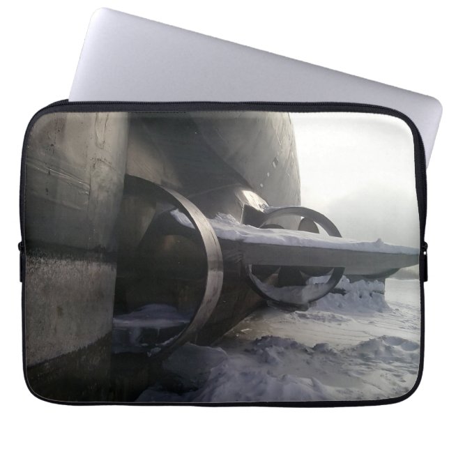 古い潜水艦 ラップトップスリーブ (正面)
