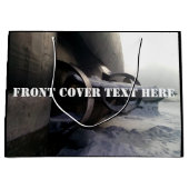 古い潜水艦 ラージペーパーバッグ (正面)