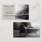 古い潜水艦 名刺 (正面/裏面)