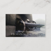 古い潜水艦 名刺 (裏面)