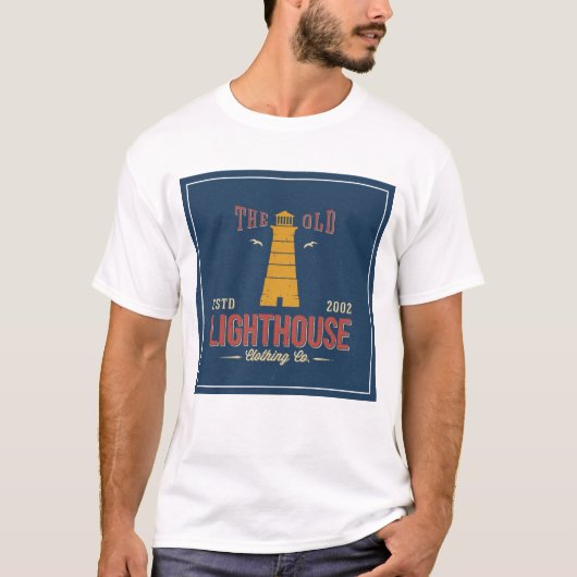 古い灯台衣類Co. Tシャツ (正面)