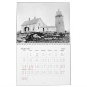 古い灯台 カレンダー (2月 2027)