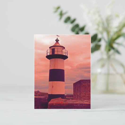 古い灯台 ポストカード (スタンド正面)