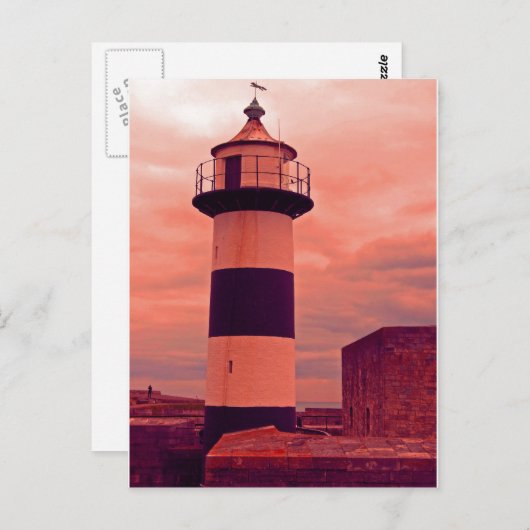 古い灯台 ポストカード (正面/裏面)