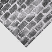 古い灰色によって風化させるレンガ壁の質 薄葉紙 (詳細)