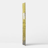 古い灰色のコンクリートの壁の剥離の黄色絵を描。 Case-Mate iPhoneケース (裏面 / 右)