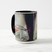 古い炎 マグカップ (正面左)