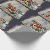 古い炎 ラッピングペーパー (角)