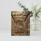 古い無人橋 ポストカード (スタンド正面)