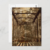 古い無人橋 ポストカード (正面/裏面)