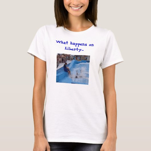 古い版を買わないで下さい Tシャツ (正面)