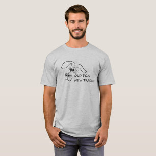古い犬の新しいトリック Tシャツ