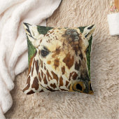 古い独身-キリンの枕 クッション (ブランケット)