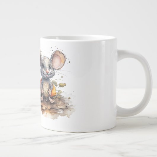 古い生存者ジャンボセラミックマググ ジャンボコーヒーマグカップ (右)