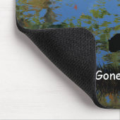 古い男性魚釣り退職したマウスパッド マウスパッド (コーナー)