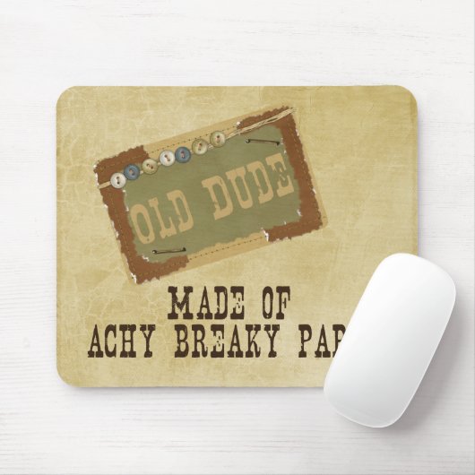 古い男 マウスパッド (マウス)