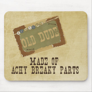 古い男 マウスパッド