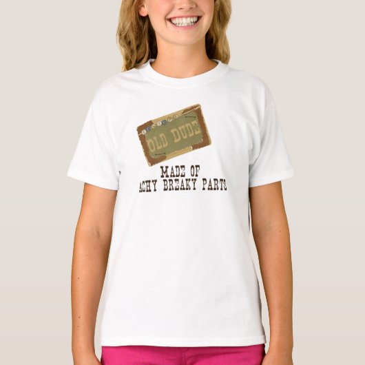 古い男 Tシャツ (正面)