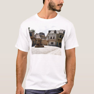 古い町の噴水 Tシャツ