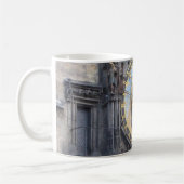 古い町の広場のプラハの天文時計 コーヒーマグカップ (左)