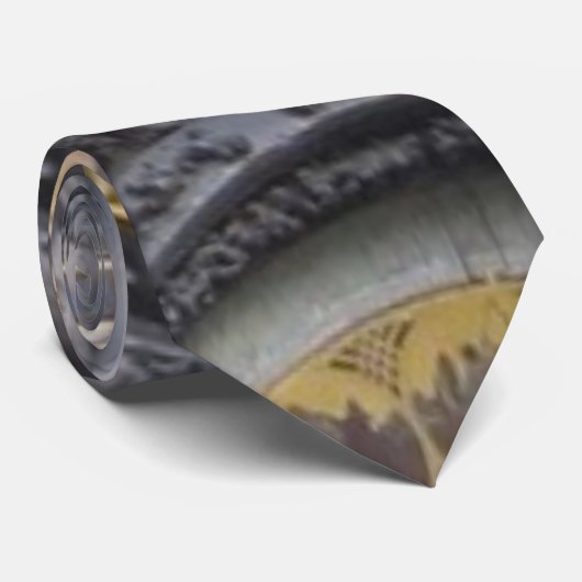 古い町の広場のプラハの天文時計 ネクタイ (ロール)