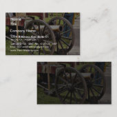 古い町サンディエゴの大砲 名刺 (正面/裏面)