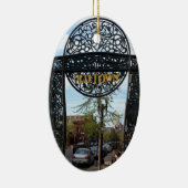 古い町シカゴ セラミックオーナメント (右)