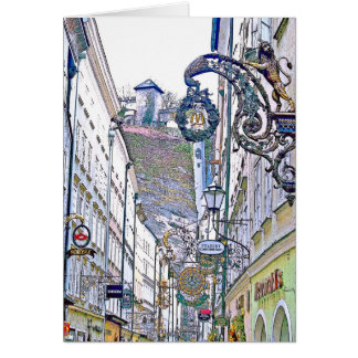 古い町-ザルツブルク