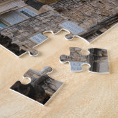 古い町、割れ目、クロアチア ジグソーパズル (側面)