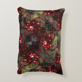 古い画像t上の奇妙なフラクタルの大規模なレポート アクセントクッション