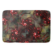 古い画像t上の奇妙なフラクタルの大規模なレポート バスマット (正面)