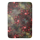 古い画像t上の奇妙なフラクタルの大規模なレポート バスマット (正面縦)