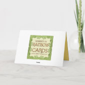 古い画家 カード (裏面)