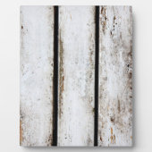 古い白木 フォトプラーク (正面)