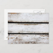 古い白木 ポストカード (正面/裏面)