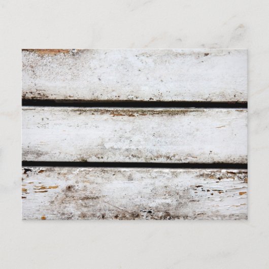 古い白木 ポストカード (正面)