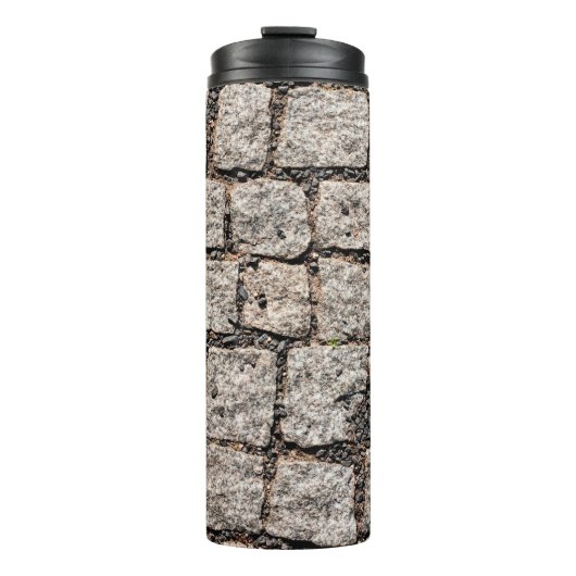 古い石の石のパターンのストリートアブストラクト、anc タンブラー (正面)