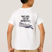 古い石を離れた破片 Tシャツ (裏面)