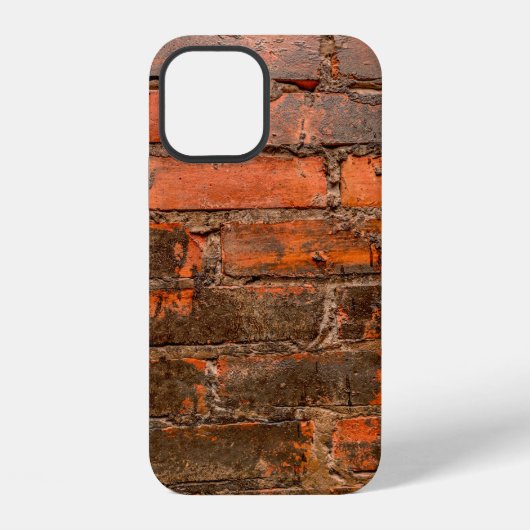 古い石レンガの壁 iPhoneケース (裏面)