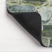 古い石塀の写真 マウスパッド (コーナー)