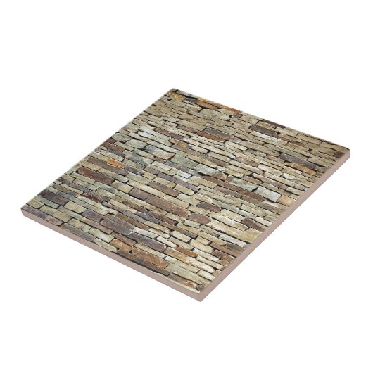 古い石塀の質 タイル (側面)